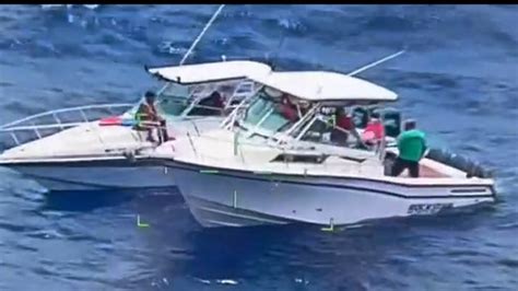 Coast Guard rescues 4 mariners taking on water off Miami Beach