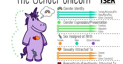 Gender Identity Explained with the Gender Unicorn