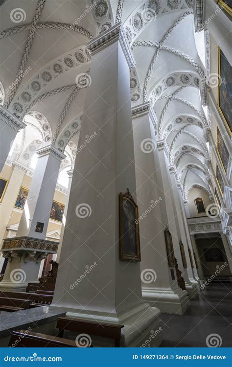 The cathedral of Vilnius stock photo. Image of indoor - 149271364