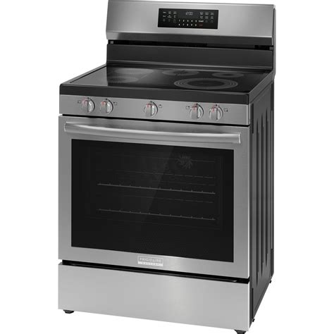 Frigidaire Gallery 30" Electric Range (GCRE306CBF) - Smudgeproof Stain | Dufresne Furniture and ...