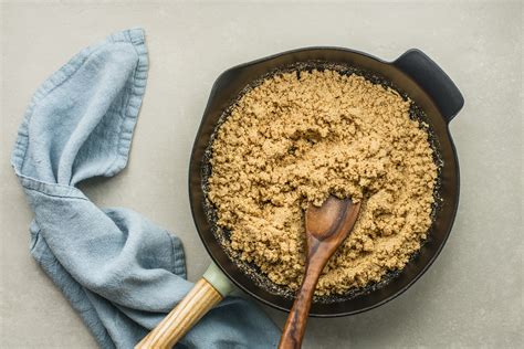 Brazilian Skillet Toasted Manioc Flour Farofa Recipe