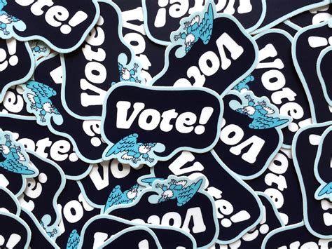 Vote! stickers by Mason Phillips on Dribbble