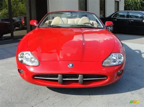 1999 Carnival Red Metallic Jaguar XK XK8 Convertible #52310347 Photo #5 ...