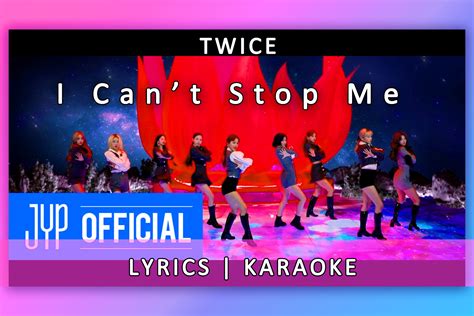 I Can't Stop Me | Lyrics | Karaoke | Twice - LyricsBoutique