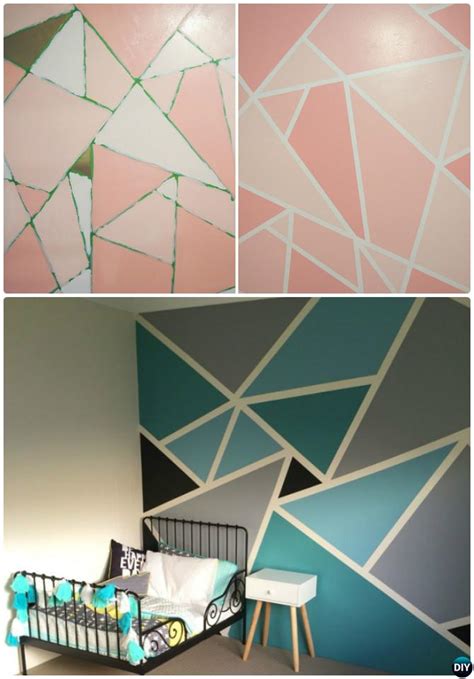 Diy Wall Painting Ideas With Tape : So for some ideas and inspiration to get crafty, watch the ...