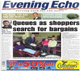 Evening Echo - Evening Echo Epaper : Read Today Evening Echo Online Newspaper