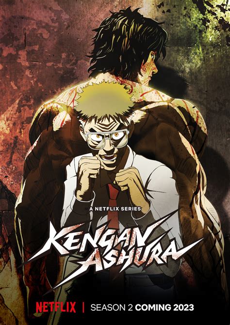 Kengan Ashura Season 2 Poster Teases 2023 Netflix Release Date