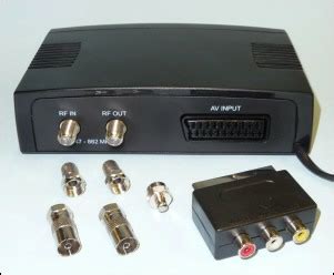 RF modulators - A.T.V. Poles, Brackets, Clamps & Aerials