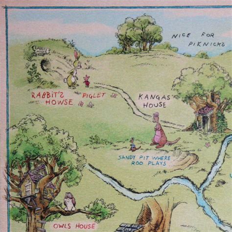 Map of 100 acre wood | examquiz