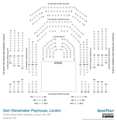 Sam Wanamaker Playhouse London Seating Plan & Seat View Photos | SeatPlan