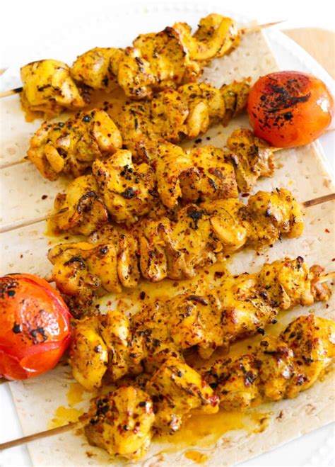 Persian Chicken Kabob | Moribyan