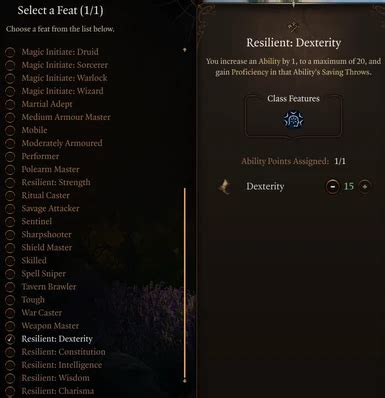 ASI Feat Abilities at Baldur's Gate 3 Nexus - Mods and community