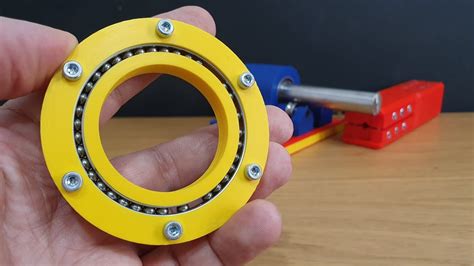 3D Printed Wire Race Bearing - YouTube