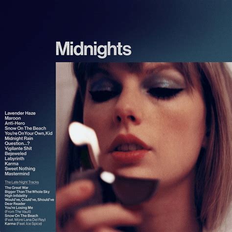 Taylor Swift - Midnights (The Late Night Edition) - Reviews - Album of The Year