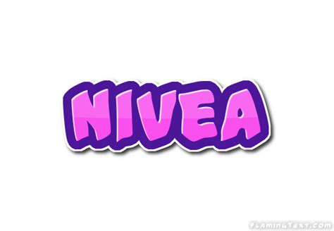 Nivea Logo | Free Name Design Tool from Flaming Text