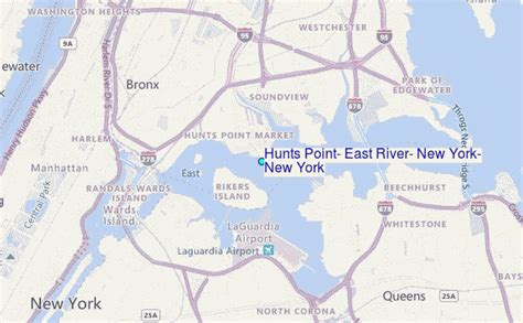 Hunts Point, East River, New York, New York Tide Station Location Guide