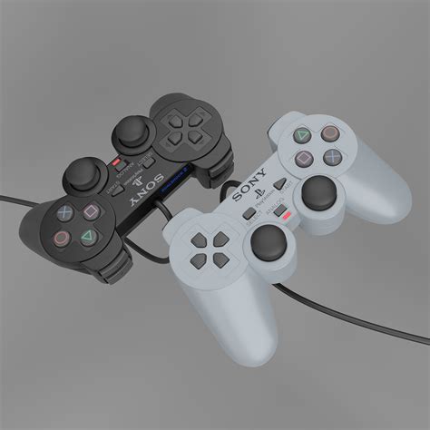 FOUR COLOR OF SONY PS2 AND DUALSHOCK 2 :: Behance