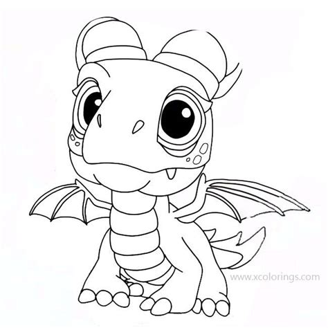 Dragons Rescue Riders Coloring Pages Aggro - XColorings.com