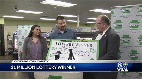 York County man claims $1M prize in Pennsylvania Lottery's Millionaire Raffle