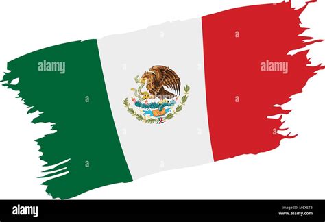 Mexican flag, vector illustration Stock Vector Image & Art - Alamy