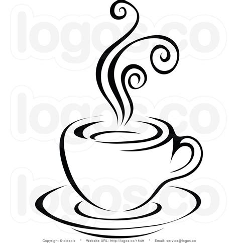 Coffee Cup Clip Art Black White | Clipart Panda - Free Clipart Images | Coffee clipart, Coffee ...