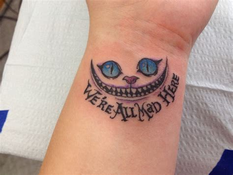 Cheshire Cat of Alice in Wonderland Easy Disney Tattoo - Easy Disney ...