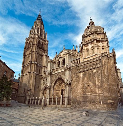 Cathedral in Toledo Spain stock image. Image of tourism - 25387969