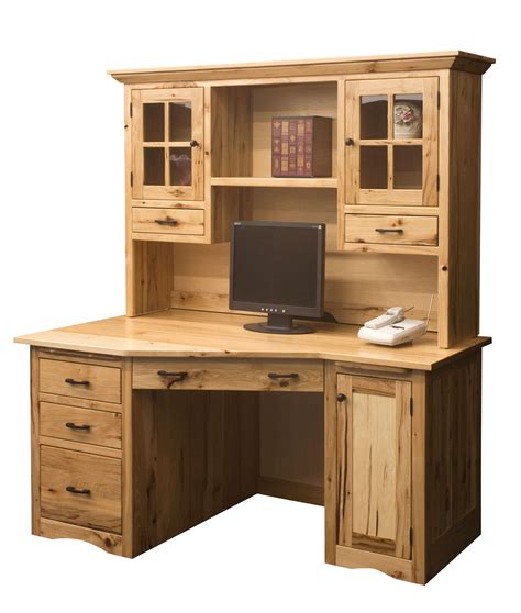 Home Office Corner Desk With Hutch