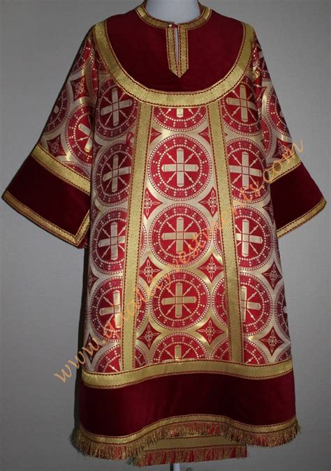 Orthodox Bishop's Vestments Metallic Brocade Red Gold | Etsy