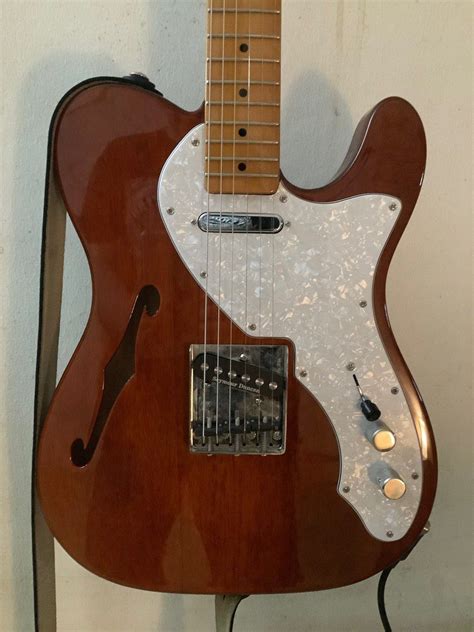 Fender Squier thinline telecaster, Hobbies & Toys, Music & Media ...