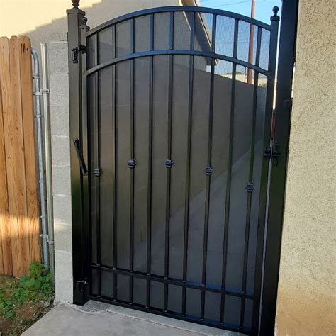 Wrought Iron Privacy Gates