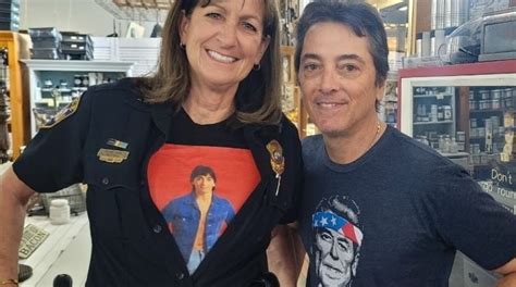 Scott Baio Fan Chief Bevan Meets Actor At Shop: Bradenton Police ...