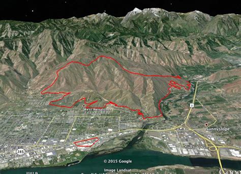 Wenatchee Fire Map 2015