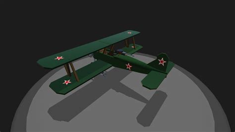 SimplePlanes | Po-2 (Cockpit, Very Detailed)