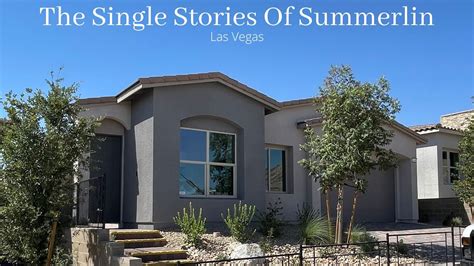 The Single Stories of Summerlin | New Homes For Sale Las Vegas | Plan 3 Home Tour $724k+ - YouTube