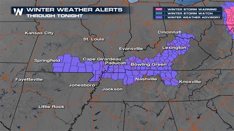 Snow for the Mid-South Tonight - WeatherNation