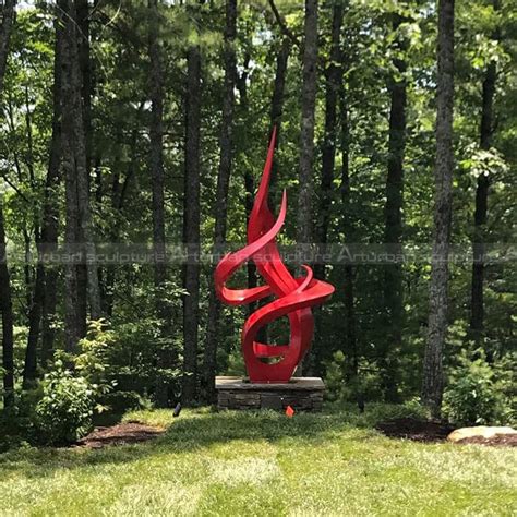 Metal Outdoor Sculpture Abstract