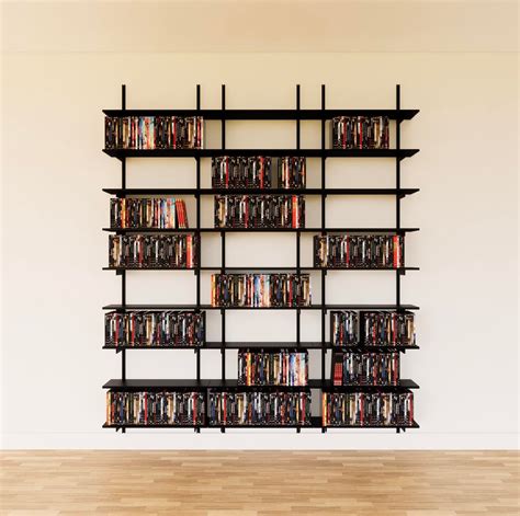 Wall Mounted DVD Storage Shelving – Modern Shelving