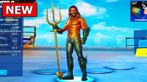 How to Get AQUAMAN Skin in Fortnite Season 3! *NEW FREE SECRET SKIN ...