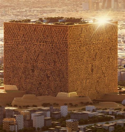 "THE CUBE" Saudi Arabia wants to build a building thats a cube called Mukaab. What do you guys ...