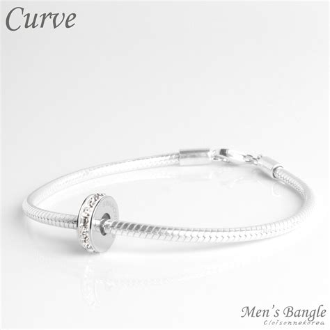 Swarovski bracelets for Men / Curve 102 : Cloisonnekorea