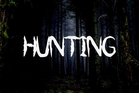 Hunting Font - Download Hunting Font Free & Premium