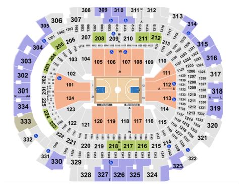 American Airlines Center Seating Chart With Seat Numbers - Center ...