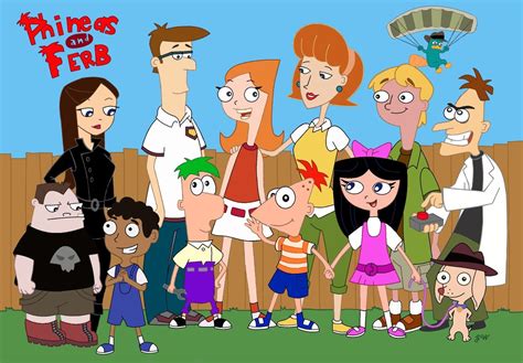 Phineas And Ferb Background Characters