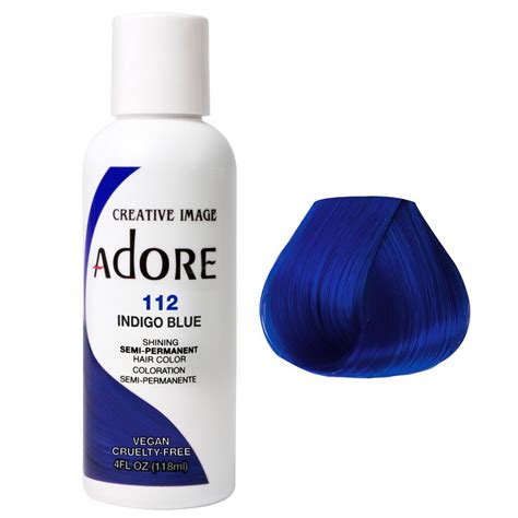 Adore Semi Permanent Color Indigo Blue #112- Salon Warehouse – Salon Warehouse