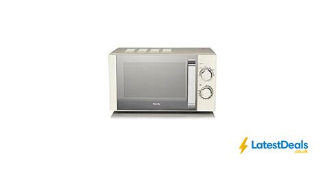 Breville Manual 800w Microwave - Cream Free C&C, £45 at ASDA | Breville, Microwave, Asda