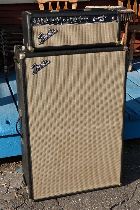 1967 Fender Blackface Bassman 50w Tube Amplifier