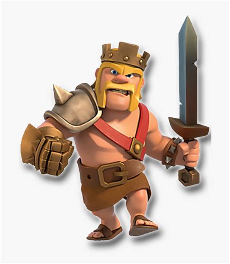 Clash Of Clans Characters Barbarian King