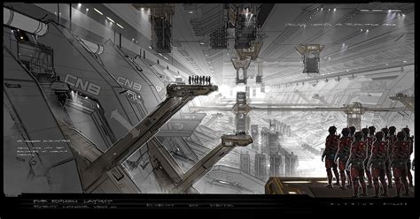 Elysium Concept Art by George Hull | Concept Art World