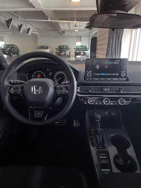 2022 Civic Interior in 2022 | Honda civic, Honda civic sport, New ...